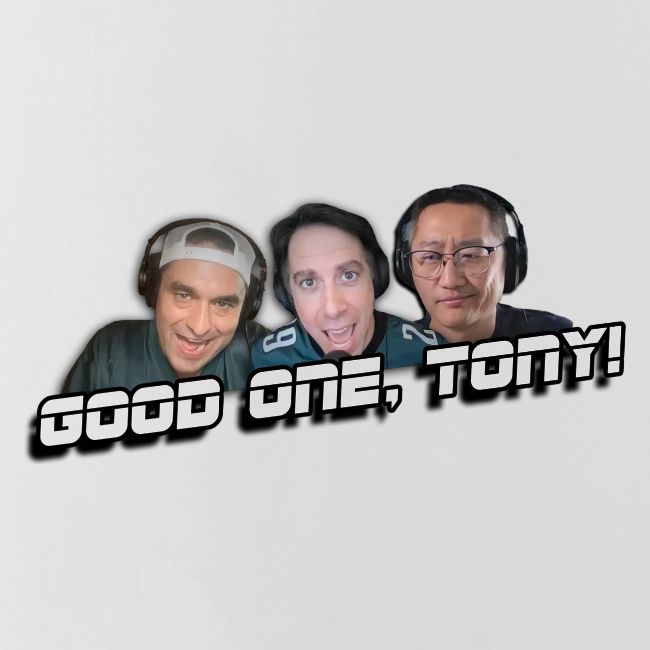 GOOD ONE, TONY! (with Fusco Show back)