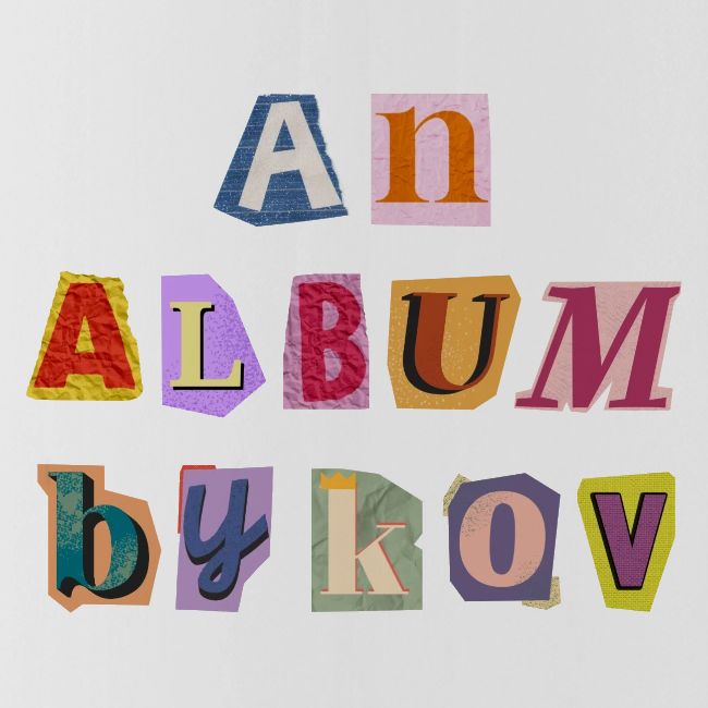 "KAYOHVEE" SCRAPBOOK CAMO (Double Sided + Sleeve)