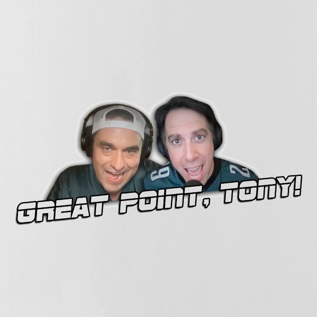 GREAT POINT, TONY! (with Fusco Show back)