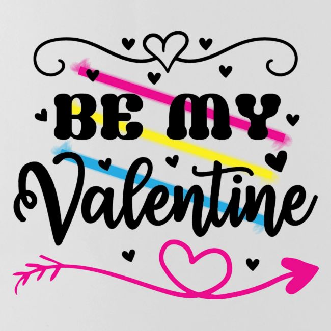 Be My Valentine - Colourful