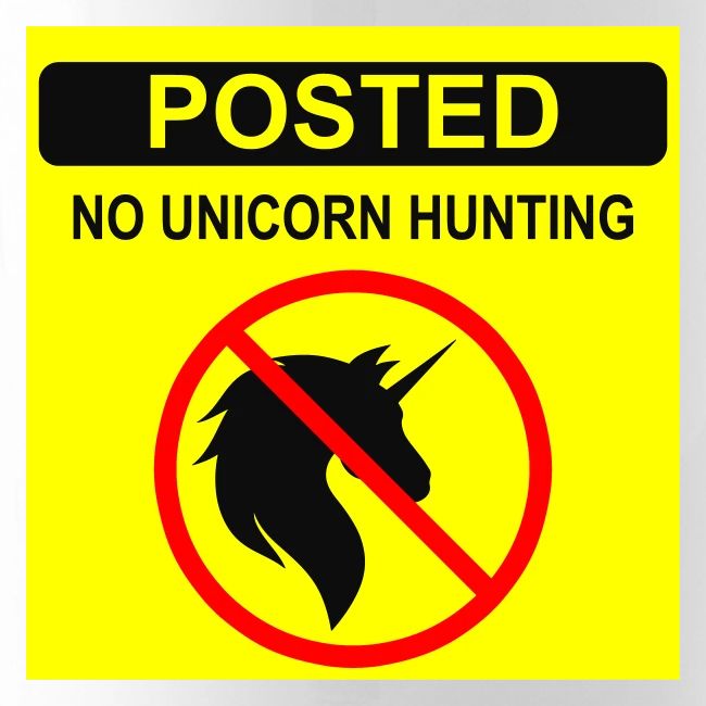 Posted Unicorn Hunting 3color