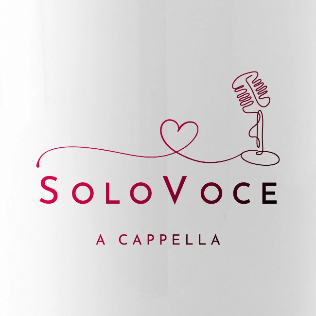 SoloVoce maroon gradient logo