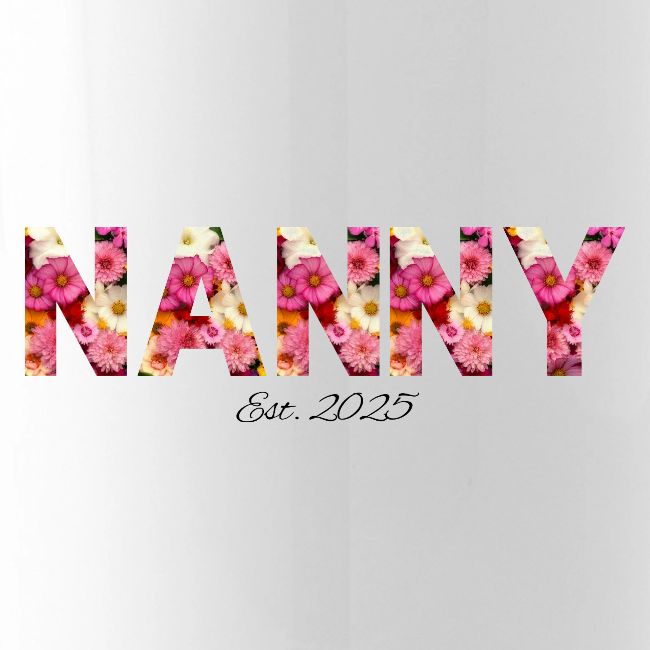Nanny Est 2025 | Floral Pattern Font