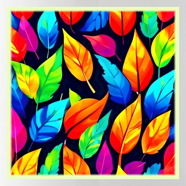 Vibrant Autumn Leaves Pattern
