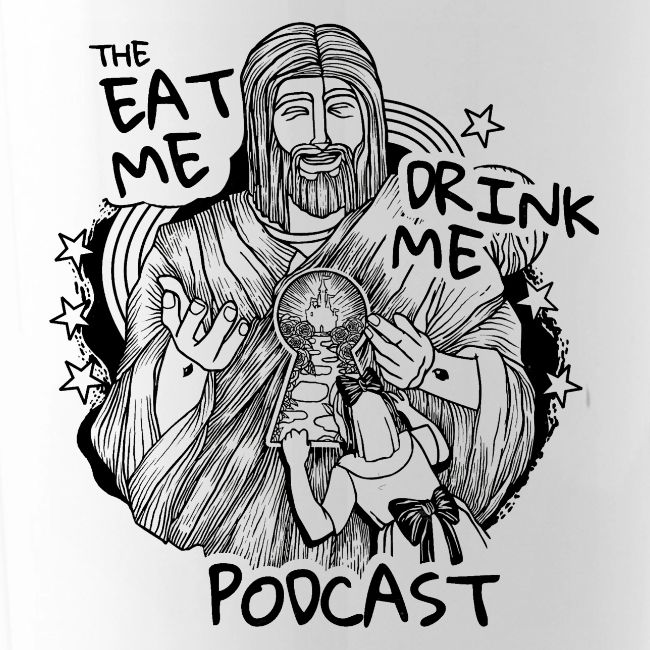 Eat Me Drink Me Podcast revamped logo