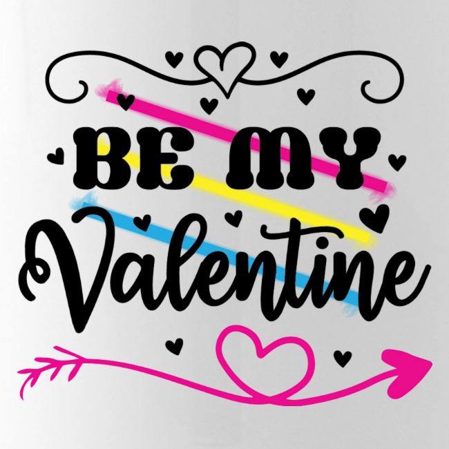 Be My Valentine - Colourful