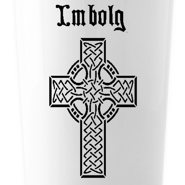 Imbolg Black Logo and Cross