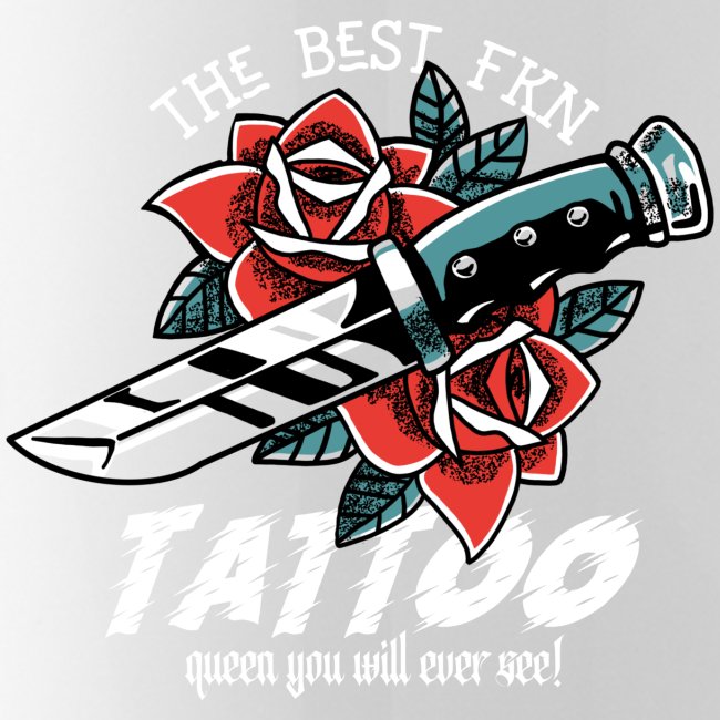 Best Fucking Tattoo Queen Knife Roses Inked