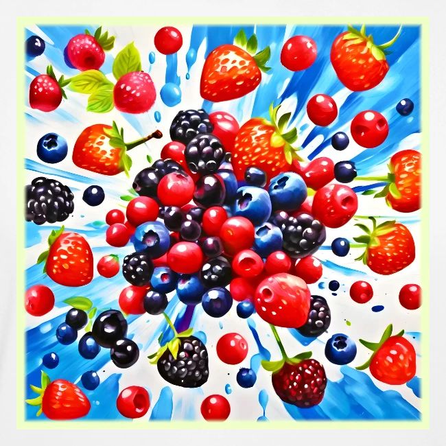 Colorful Berry Fiesta Design