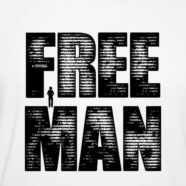 FREE MAN - Black Graphic