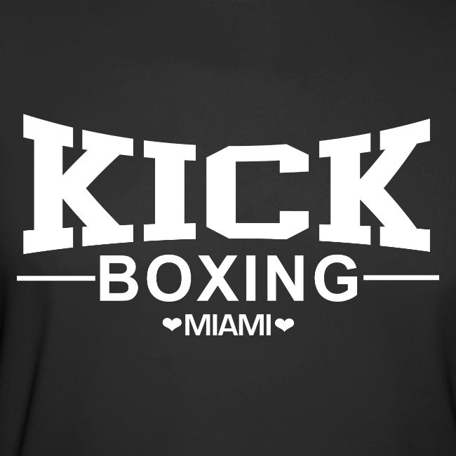KICKBOXING MIAMI White Letters