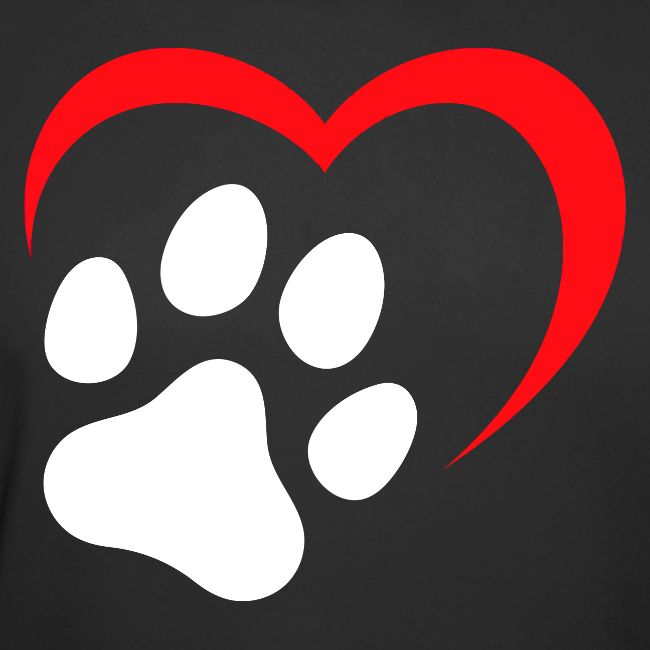 Heart and Paw Print
