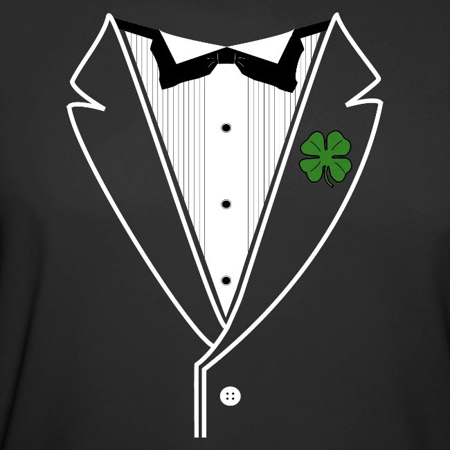 Shamrock Tuxedo w/ White Lapel