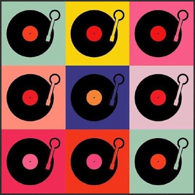Records in the Fashion of Warhol