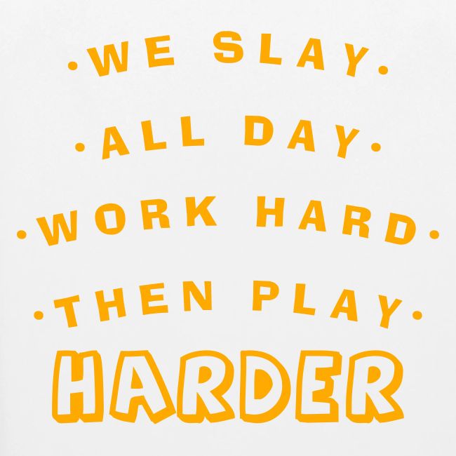 We Slay All Day Shiny Shirt Metallic Silver & Gold