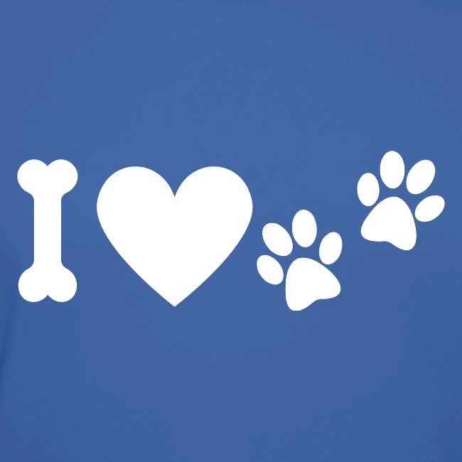 I Love Dog Prints