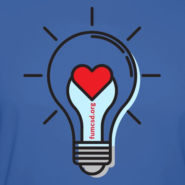 FUMCSD Heart Light Bulb