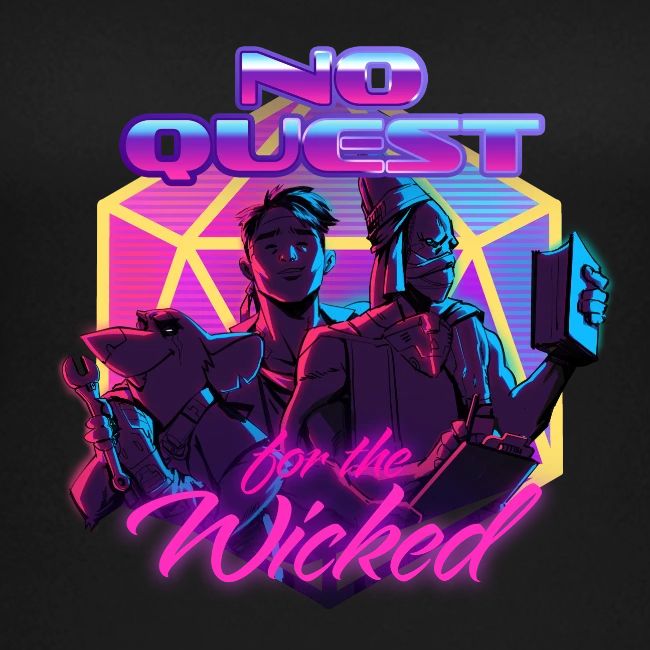 No Quest for the Wicked Logo (Season One)