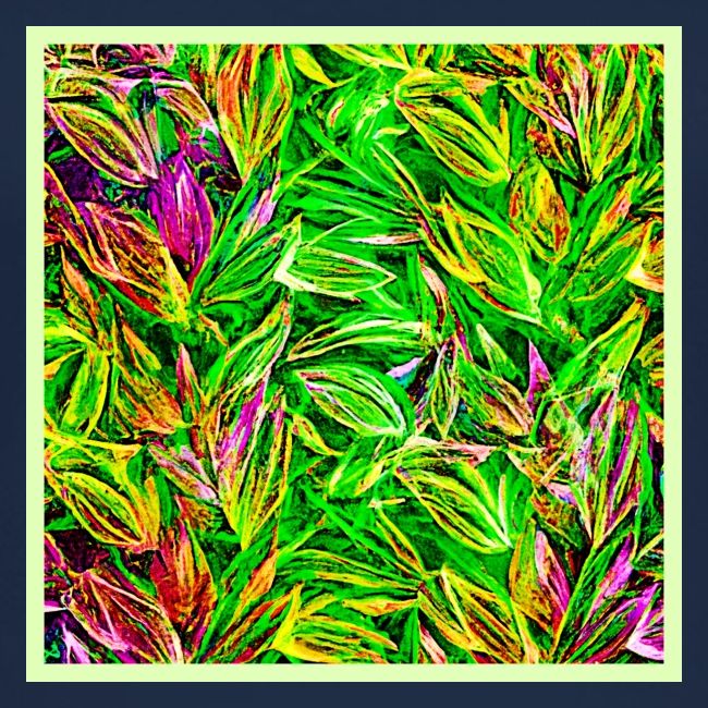 Textured Leaf Garden Art