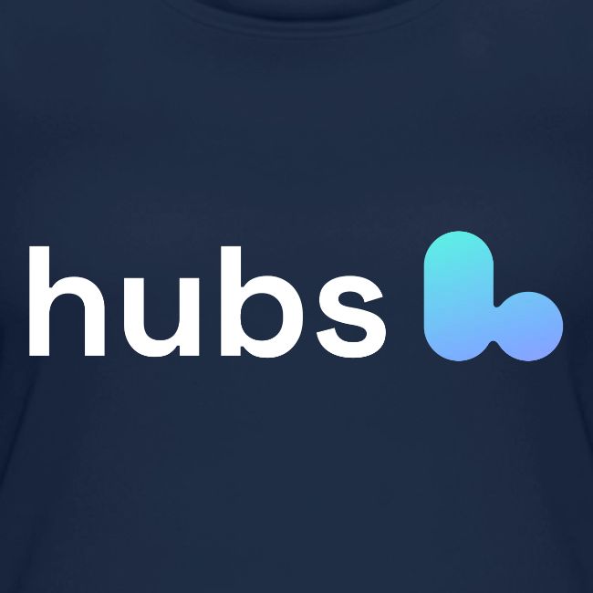 Hubs Logo on dark 4000x1000