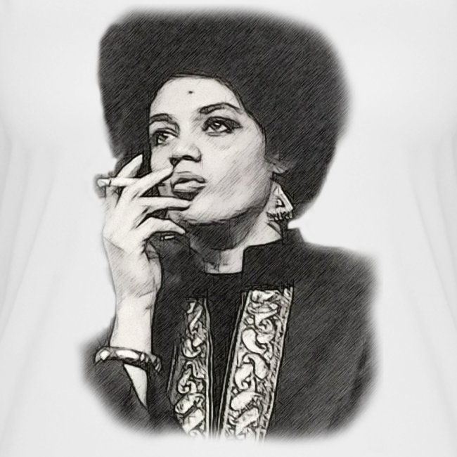 Lady Panther Smoking