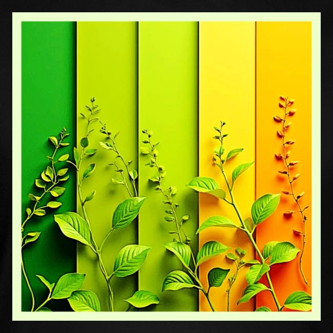 Modern Color Block Nature