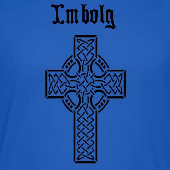 Imbolg Black Logo and Cross