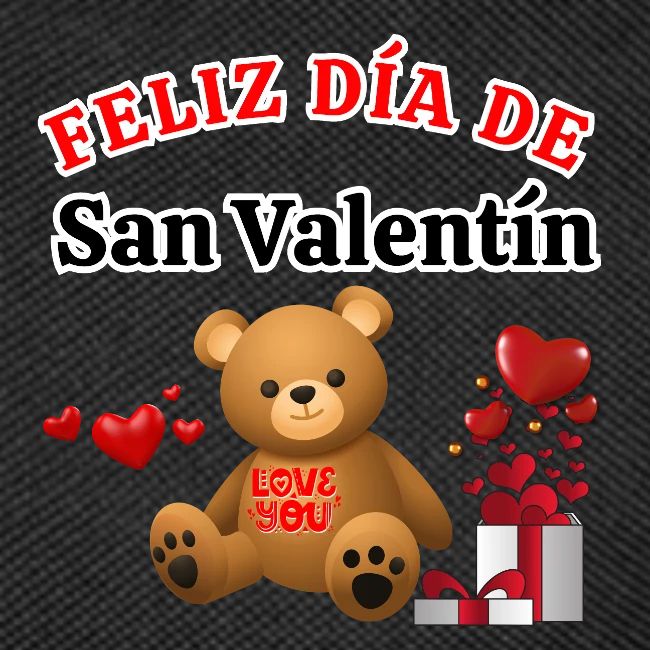 Valentine's Day Celebration Bears Love Hearts.