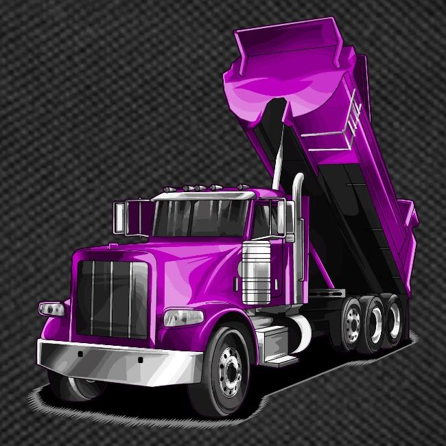 Dump Truck Purple
