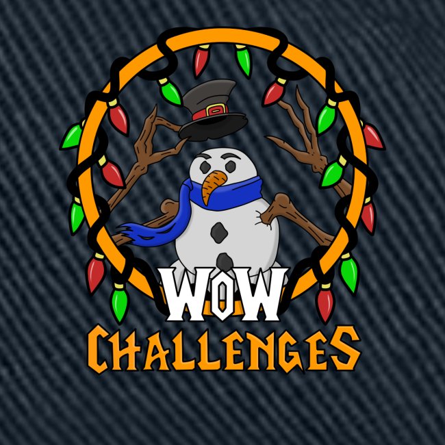 WoW Challenges Holiday Snowman