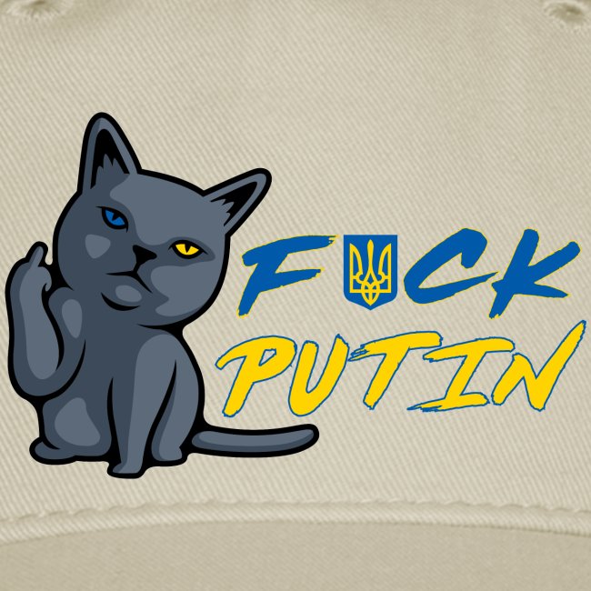 F Putin - R̶u̶s̶s̶i̶a̶n Ukrainian Blue Cat
