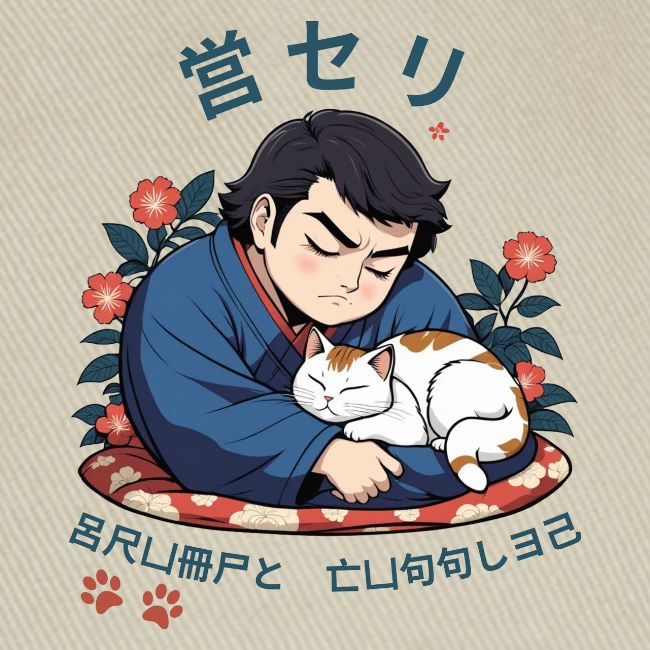 Grumpy Cuddles: Sumotori Napping Japanese Style