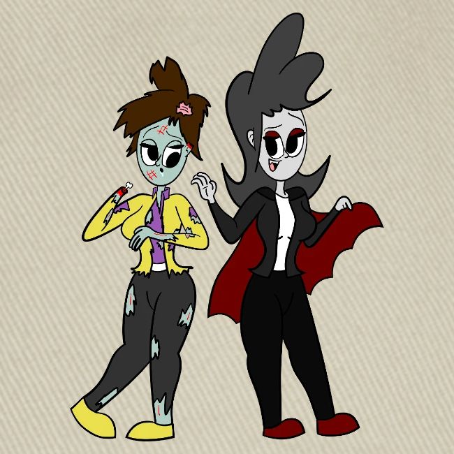 Vampire Coll and Zombie Dersy