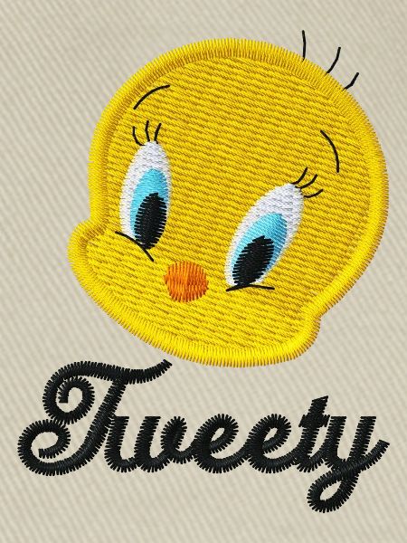 Looney Tunes Tweety Embroidery