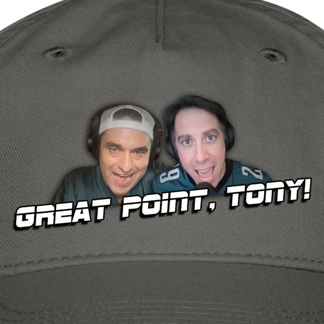 GREAT POINT, TONY! (No glow)