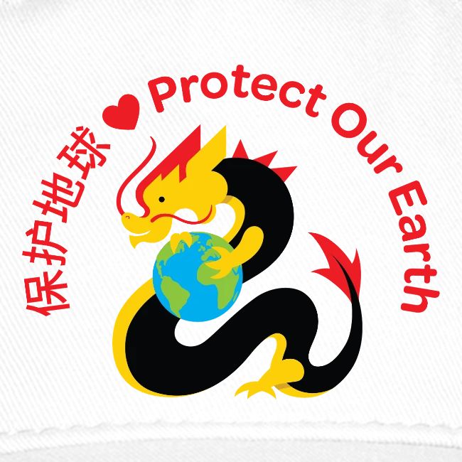 Kindness Dragon with Earth - Red