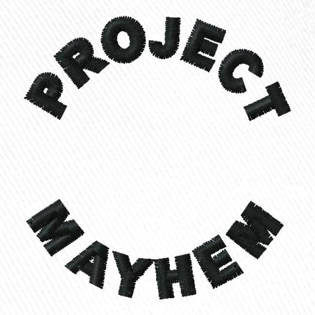 Project Mayhem Embroidery