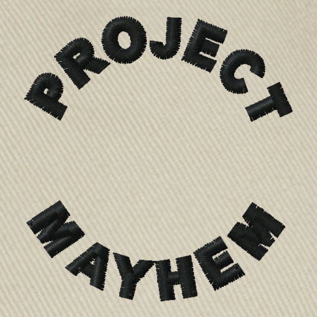 Project Mayhem Embroidery
