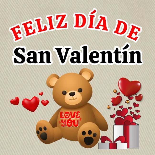 Valentine's Day Celebration Bears Love Hearts.