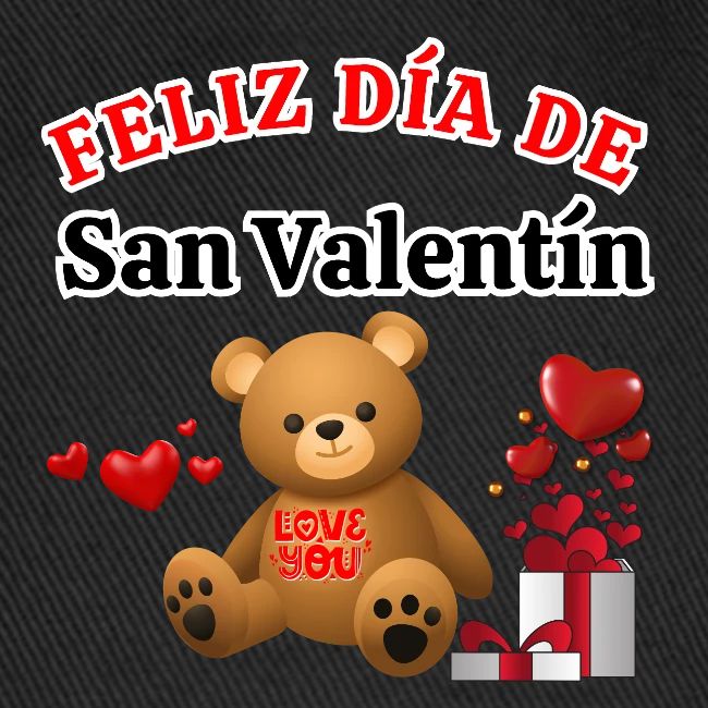 Valentine's Day Celebration Bears Love Hearts.