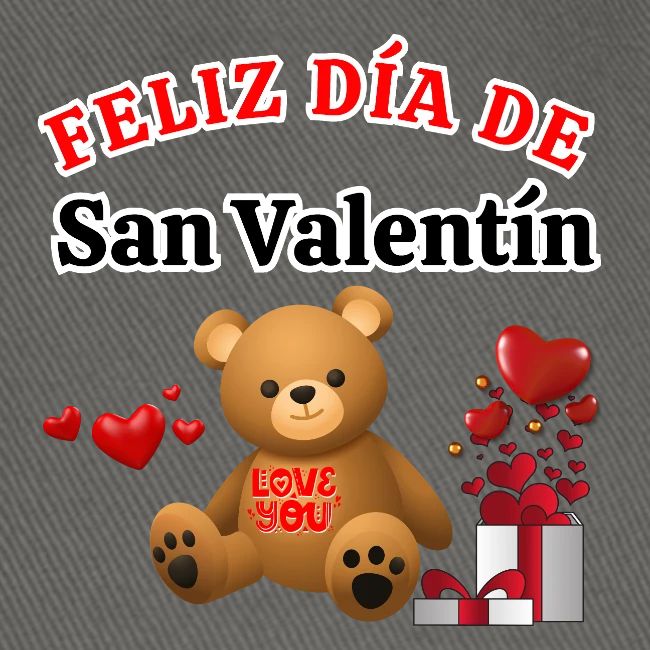 Valentine's Day Celebration Bears Love Hearts.