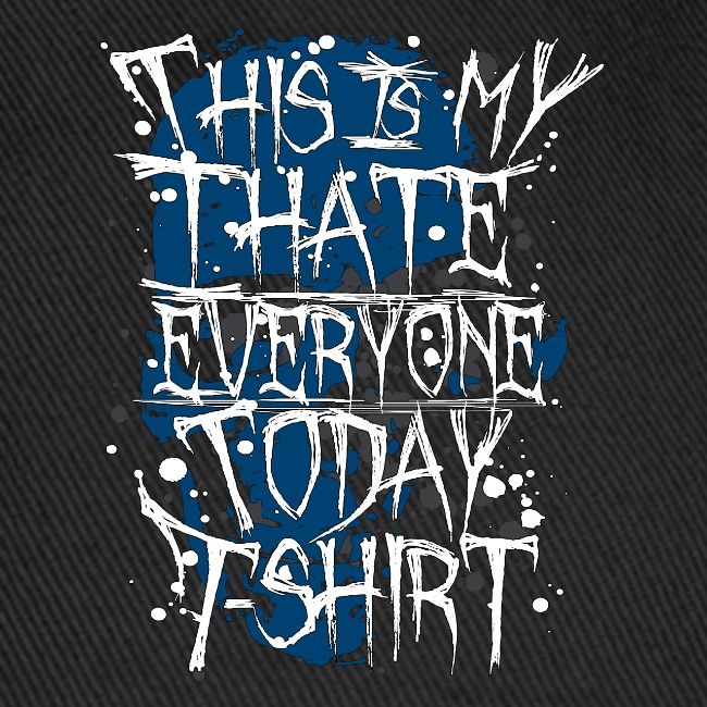 This Is My I Hate Everyone Today T-Shirt Gift Idea