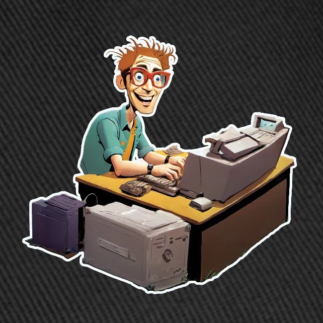 "Hard At Work"
