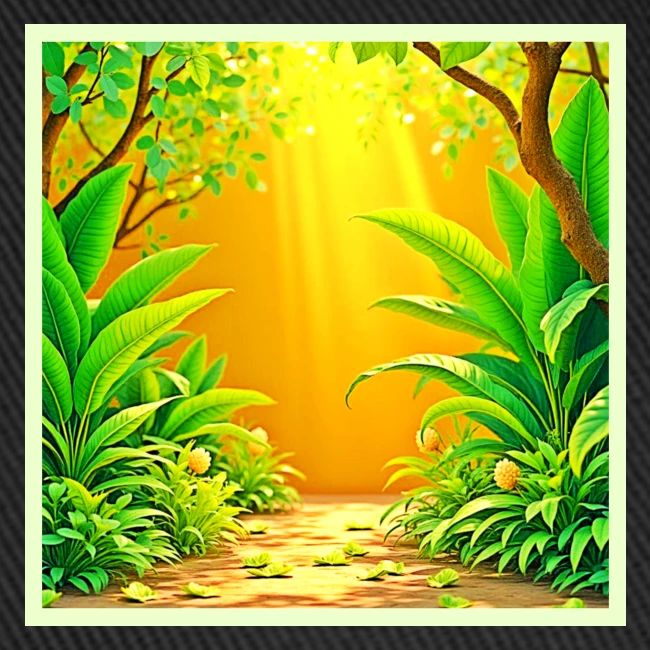 Sunny Nature Path Art