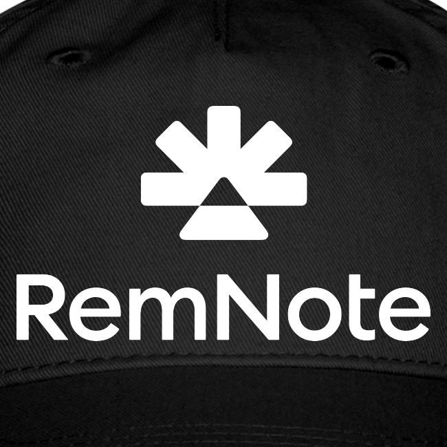 White logo with text, vertically stacked