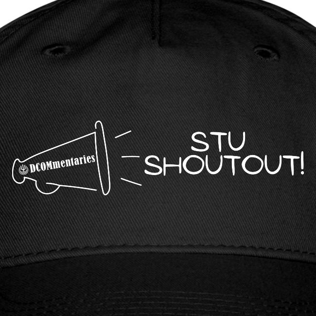 DCOMmentaries Stu Shoutout (White)