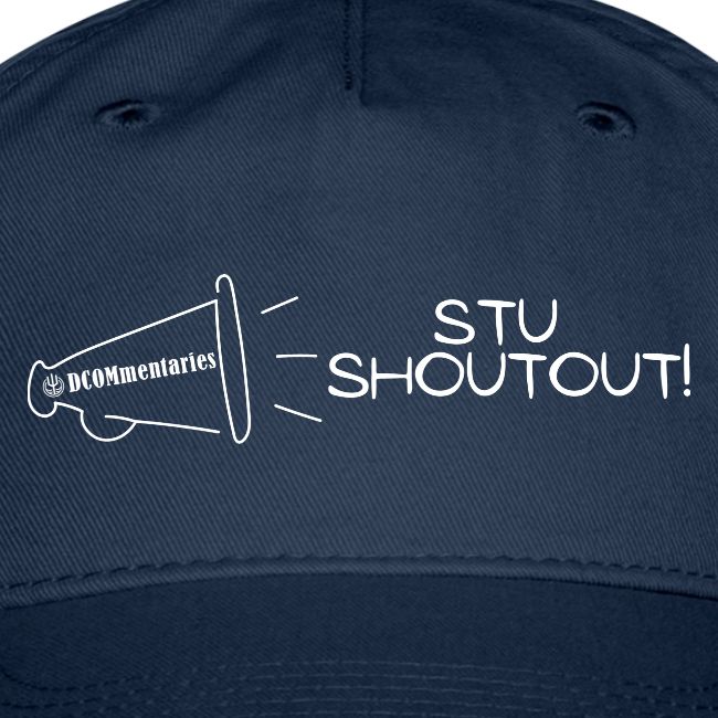 DCOMmentaries Stu Shoutout (White)