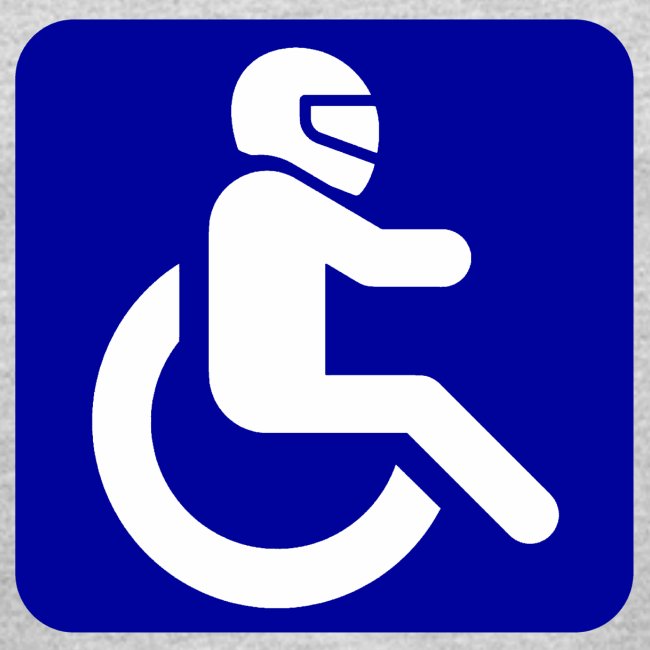 Wheelchair user with helmet for WCMX roller *