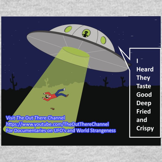 Tshirt alien abduction Joke