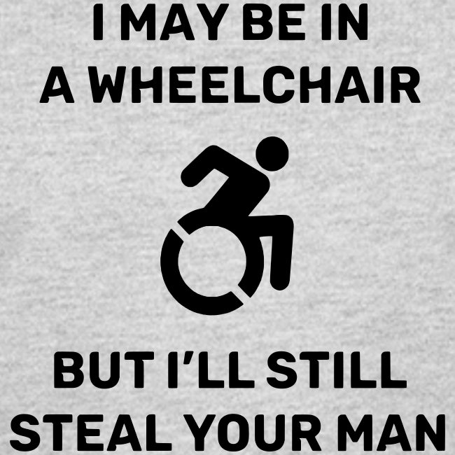 This wheelchair user is stealing your man #